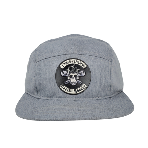 Anarchy Lightweight Cotton Twill 7 Panel Camper Cap