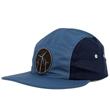 Leather Wind Patch 7 Panel Relaxed Stay Dri Campers Cap