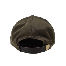 Texas Wind Leather Patch 7 Panel Camper Style (Dark Loden)