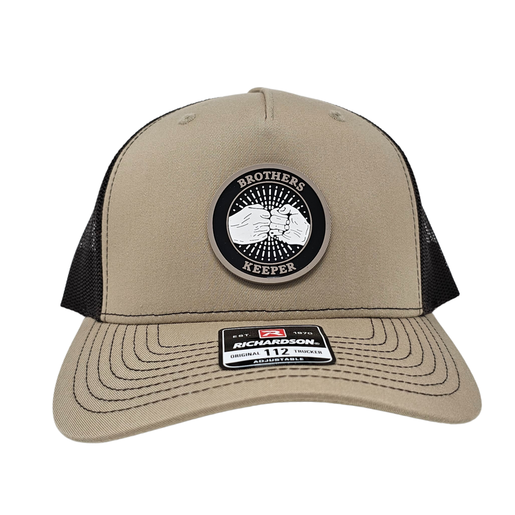 Brothers Keeper Trucker Cap (Khaki/Coffee) – TCGM Store