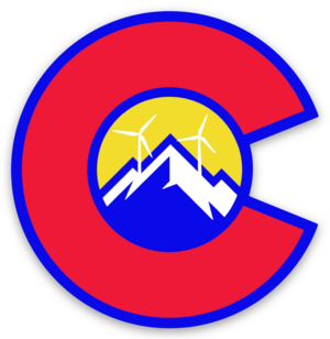 Colorado C Wind Sticker