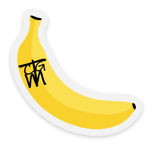TCGM Banana Sticker