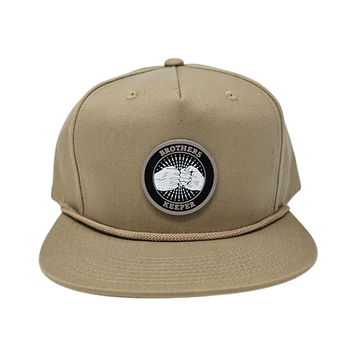 Brothers Keeper 5 Panel High Profile Structured Cotton Snapback