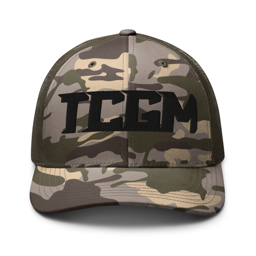 TCGM Camouflage trucker hat