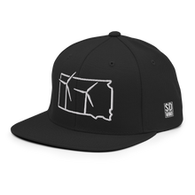 South Dakota Wind Snapback Hat