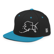 Alaska Wind Snapback Hat