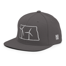 North Dakota Wind Snapback Hat