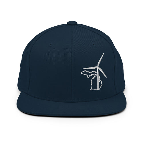 Michigan Wind Snapback Hat