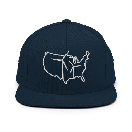 USA Wind Snapback Hat