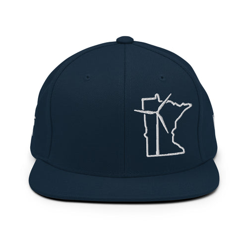 Minnesota Wind Snapback Hat