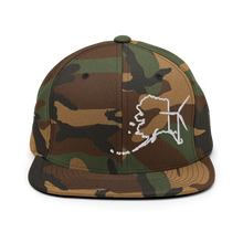 Alaska Wind Snapback Hat