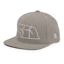 Nebraska Wind Snapback Hat