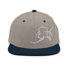 Alaska Wind Snapback Hat