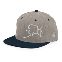 Alaska Wind Snapback Hat