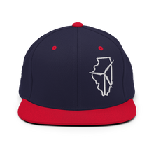 Illinois Wind Snapback Hat