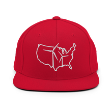 USA Wind Snapback Hat