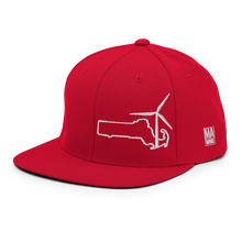 Massachusetts Wind Snapback Hat