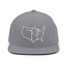 USA Wind Snapback Hat