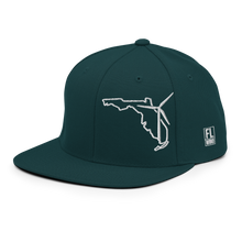 Florida Wind Snapback Hat