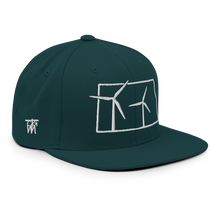 North Dakota Wind Snapback Hat