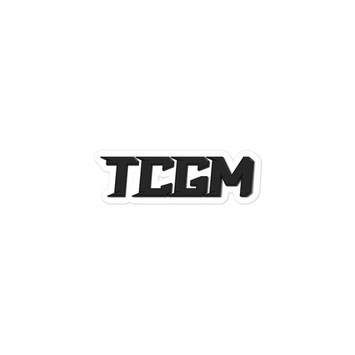 TCGM stickers