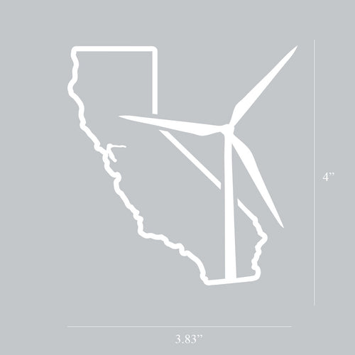 California Wind Decal