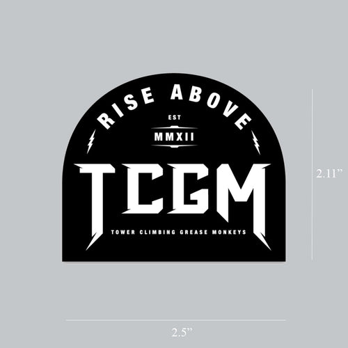 TCGM Rise Above Sticker