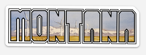 Montana State Stickers