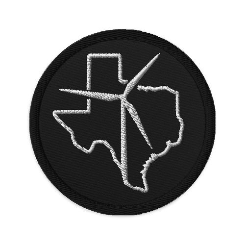 Texas Wind Embroidered Patch