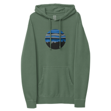 Wild Wind Embroidered pigment-dyed hoodie