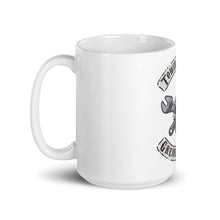 Turbine Anarchy White glossy mug